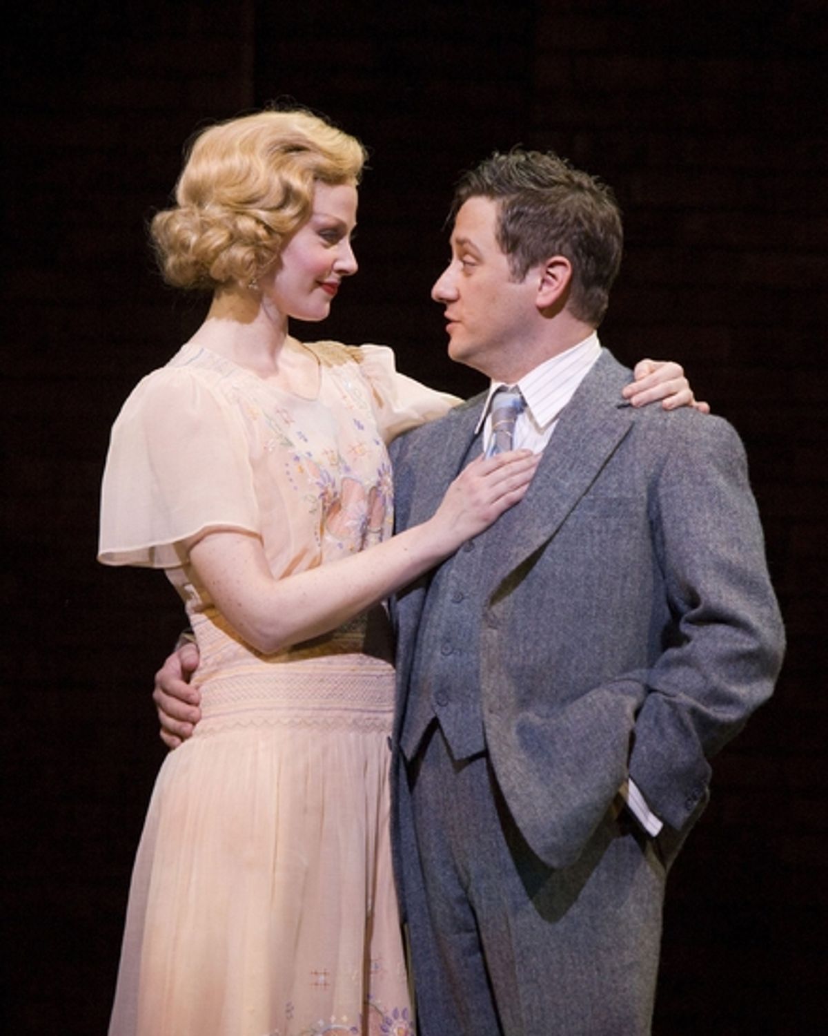 Katharine Leonard and Christopher Fitzgerald at 